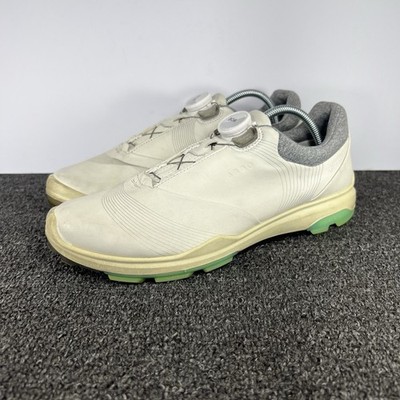 Ecco Womens Biom Hybrid 3 Golf Shoe Size 9 GoreTex Tan Yak Leather Sneaker BOA