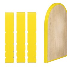 3Pcs Pickleball Edge Guard Tape Pickleball Protection Tapes 20mm Yellow