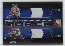 2009 Donruss Elite Passing the Torch Blue /199 Andre Reed Lee Evans #11 HOF 0q3