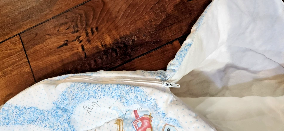 Saco de Dormir Bebé con Cremallera Niña Pony Cordero Gatito Cachorro 30 x 20 con Cremallera Foto 2 de 3