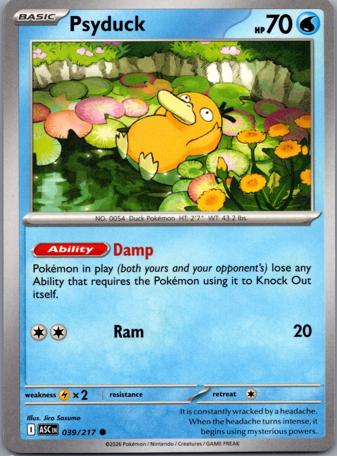 Psyduck Common ME: Ascended Heroes 039/217 NM