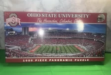 Ohio State Horseshoe Stadium Panoramic Jigsaw Puzzle 1000 PC Ncaa #91330 P-029