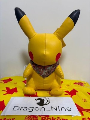 Pokémon Center Genuine Leather Pikachu Figure Run Run ! Desert Jan