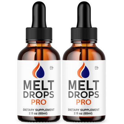 (2 Pack) Melt Drops Pro Advanced Weight Management Formula MeltDrops 60 Serving