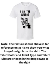 The Big Lebowski Walter Sobchak With Gun I Am The Walrus Quote T Shirt
