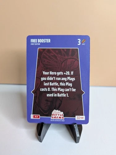 Bo Jackson Battle Arena 2026 Play Free Booster PL-11 SP 1st Edition