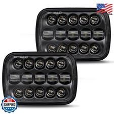 BICYACO DOT 110W 5x7 7x6 Inch Led Headlights Hi/Low Led Sealed Beam Projector He