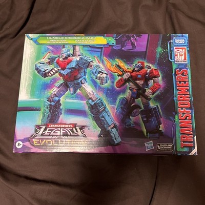 Transformers Legacy Humble Origins 2-Pack Senator Shockwave Orion Pax New InHand