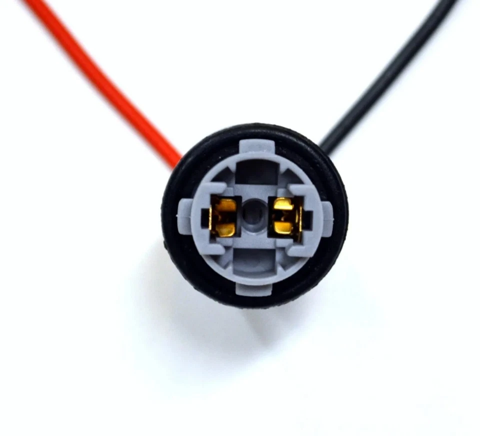 Soquete fêmea fio pigtail universal 194 T10 PGS plugue de luz marcador frontal - Imagem 3 de 4