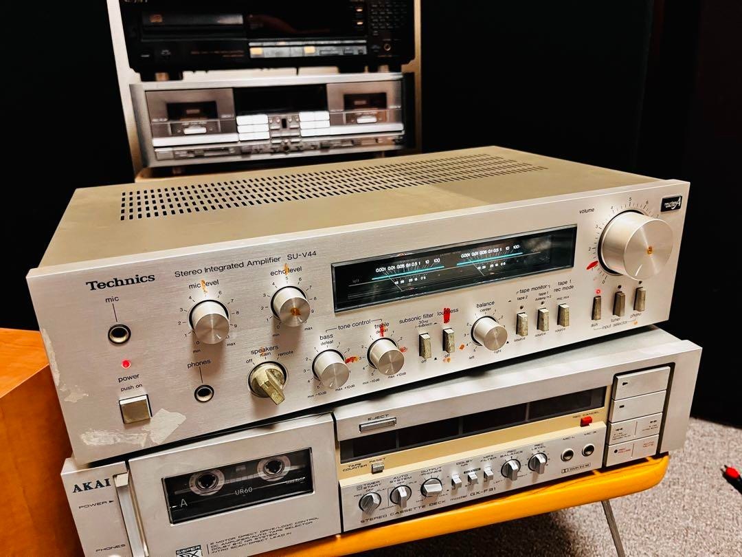 Technics Stereo Amplifier SU-V44 1981 working Integrated amplifier