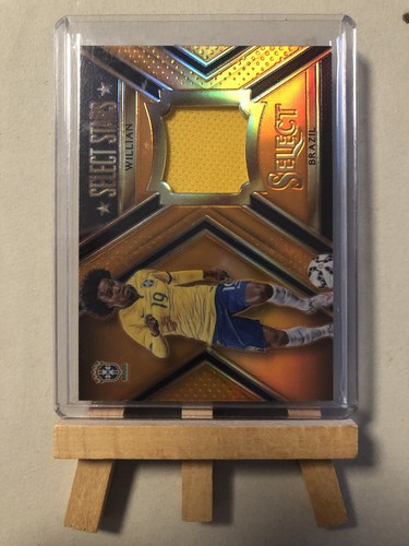 Panini Prizm Select Stars Willian Brazil Patch /149 15/16 Panini Select Soccer