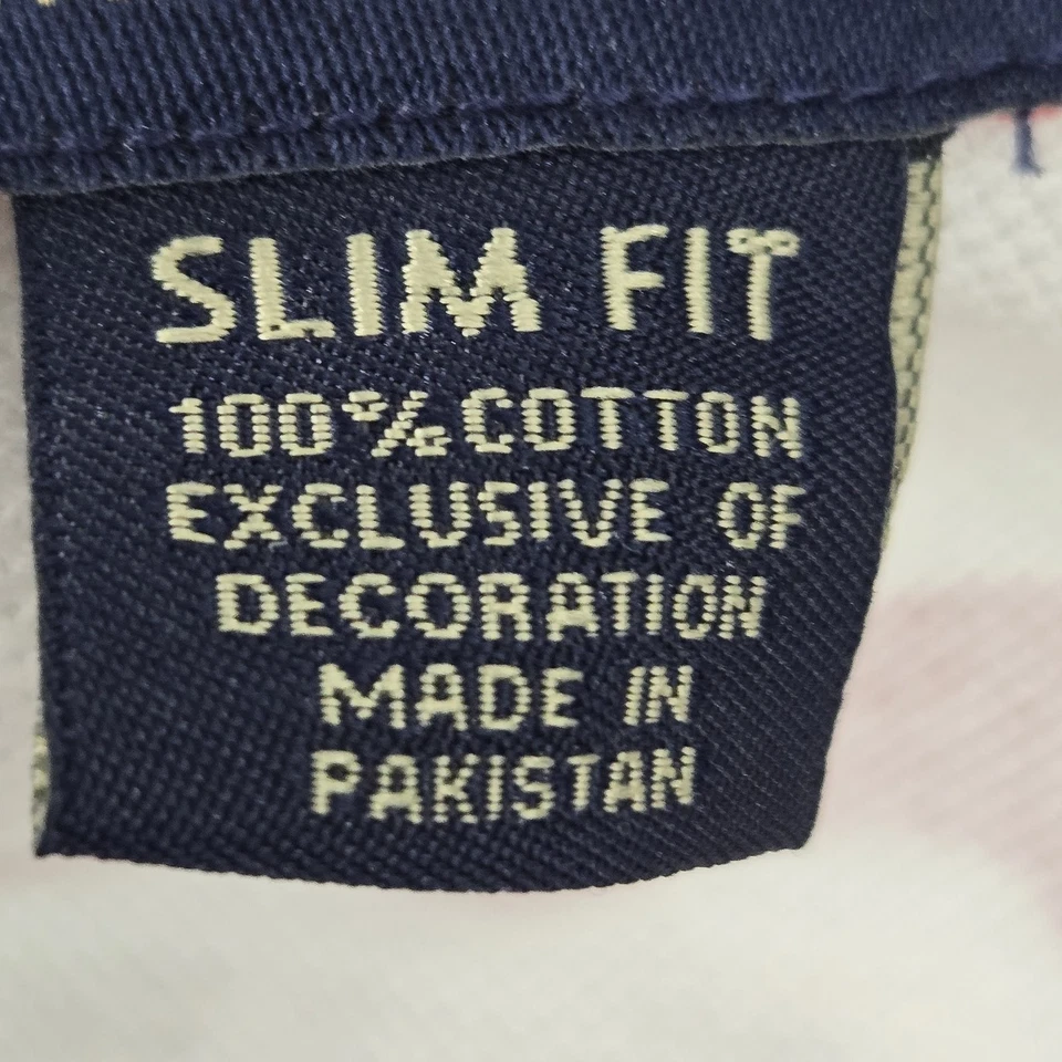 U.S. Polo Assn. Polo Hombre S Azul Marino Poni Bordado Bloque de Color Bandera USPA Foto 4 de 4