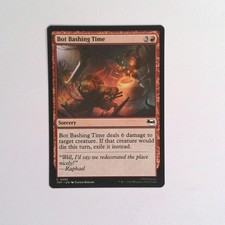 MTG - Bot Bashing Time - Teenage Mutant Ninja Turtles NM