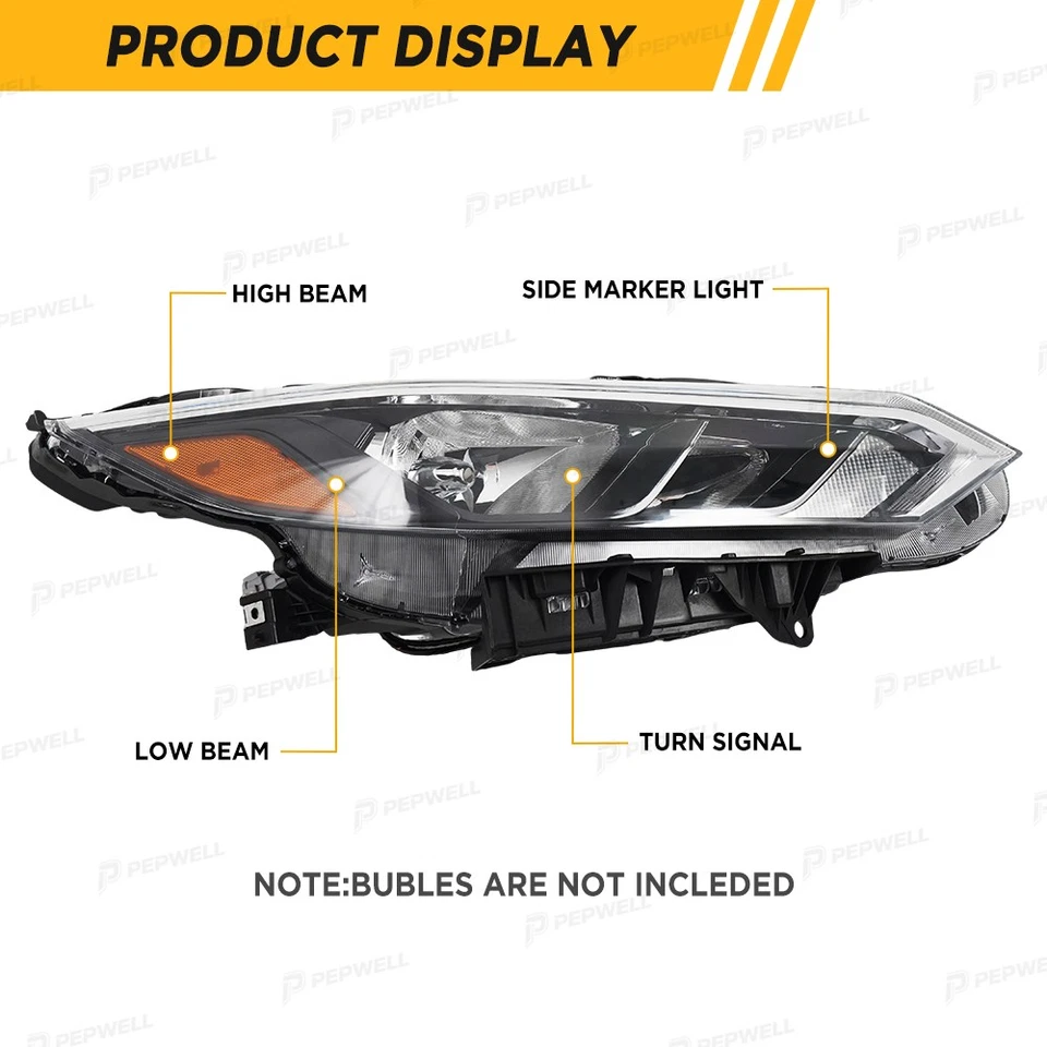 For Nissan Sentra S/SV 2024-2025 Models Right Passenger Side Halogen Headlight - Image 2 of 4