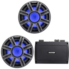 Kicker 2 51MWE104 - MWE 10-Inch Premium Marine Subwoofer Enclosure 4-ohm ...