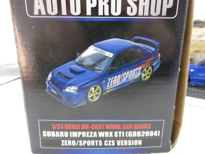 スバルインプレッサWRX 1/24 GDB2004ZERO/SPORTS STI ミニカー