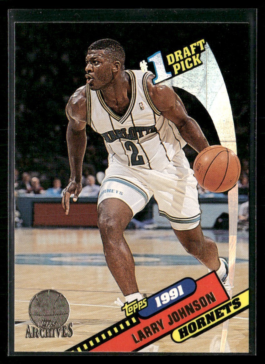 1992-93 Topps Archives Gold Larry Johnson Charlotte Hornets #11