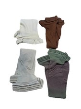 4pr Stay-Up Thigh High Stockings New With Imperfections Primrose National PHX