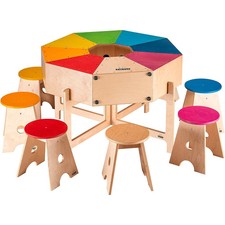 Nino Deluxe Classroom Cajon 10Piece Group Rhythm Set