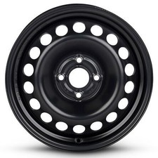 New Wheel For 2016-2022 Chevrolet Spark 15 Inch Black Steel Rim