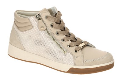 ara Schuhe ROM beige Damenschuhe bequeme Schnür-Halbschuhe 12-24499 25 NEU