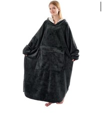Krifey Wearable Blanket Hoodie, Oversized Sherpa Hooded Multi- Colors Available