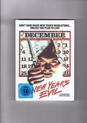 New Year´s Evil   dt. uncut 2-Disc (BR/DVD) Mediabook LE 333 Cover A  NEU OVP