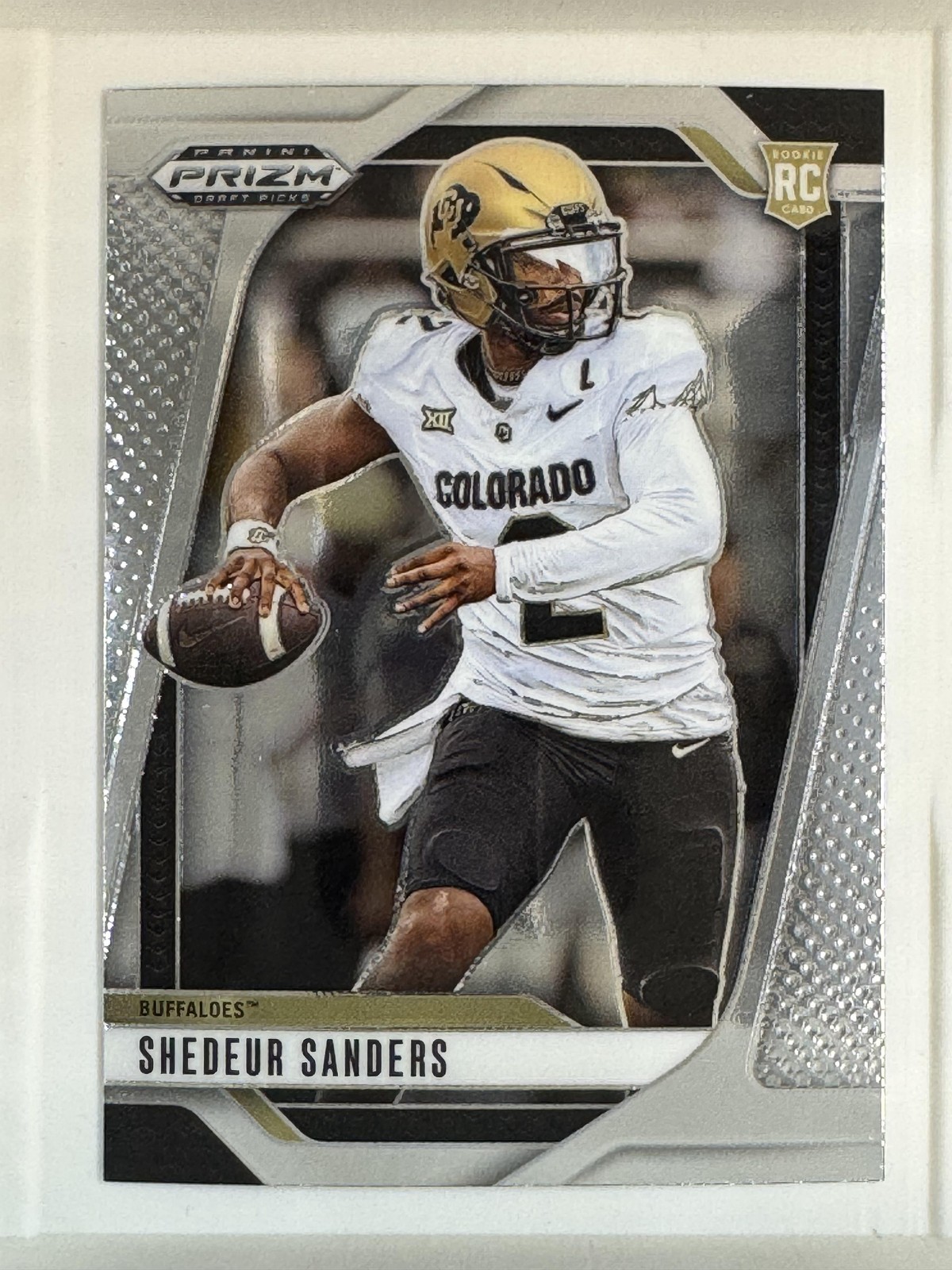 2025 Panini Prizm Draft Picks #19 Shedeur Sanders Colorado Buffaloes