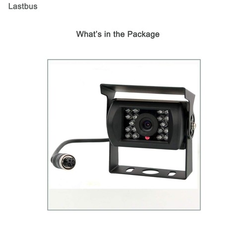 Backup Camera, Reversing Camera, Waterproof Night Vision Wide View Angle Rear... - Picture 8 of 8