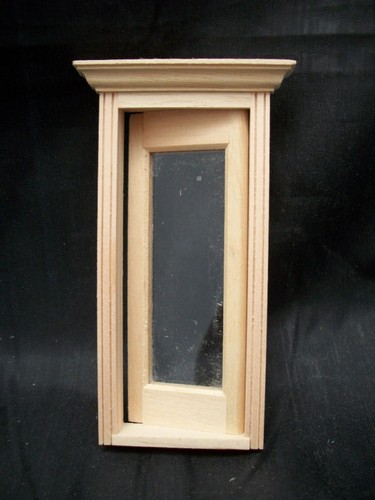 Half Scale 1:24 Door Victorian Glazed Dollhouse H6033 Houseworks wood miniature - Picture 2 of 2