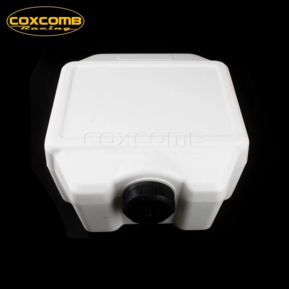 Tanque de combustible de gasóleo blanco delantero para moto de cross 1,3 galones para Yamaha Honda Suzuki Enduro Foto 4 de 4