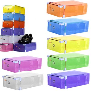 HSRpro Aufbewahrungsboxen - Schuhbox Stapelbox Behälter Sortierbox