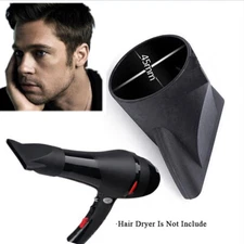 Universal Concentrator Snap-On Hair Dryer Attachatmen Salon Nozzle Styling Tool