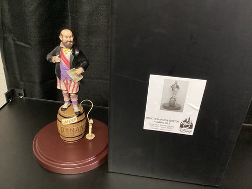 Disney Parks The Haunted Mansion Dynamite Man Stretch Painting Figurine - Picture 9 of 12