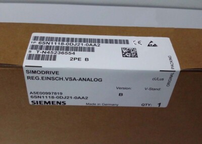 6SN1 118-0DJ21-0AA2 NEU SIEMENS 6SN1118-0DJ21-0AA2 DIGITAL CONTROL LOOP BLOCK