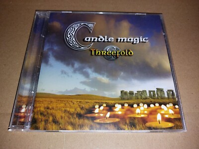 THREEFOLD * CANDLE MAGIC * NEW AGE RARE CD ALBUM EXCELLENT 2006