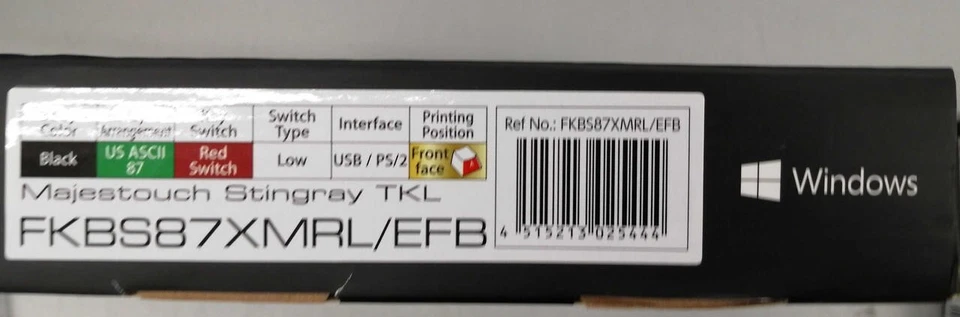 FILCO Mechanical Keyboard Model No.FILCKTL12S - Image 4 of 4