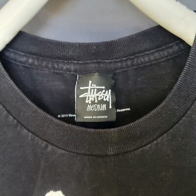 【美品】STUSSY／Yo! mtv Raps Tシャツ ブラック Ｌ Stüssy - Black Stussy x YO MTV RAPS! Gang Starr T-Shirt