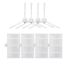 Side Brushes Filters Sweeper Filter Cleaning Accessories Part for Lydsto W2