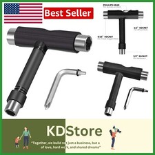 Skate Tool All-In-One, Skateboard Tool Roller Skate Tool T Tool for Skateboard,