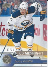 2016-17 Upper Deck Series 2 DMITRY KULIKOV #276 Midnight 07/25 Spring Expo 2017