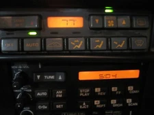 Corvette digital dash Climate control cluster Rebuilt 1990 1991 C4 C68 option AC