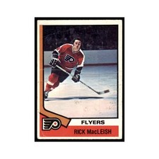 1974 O-Pee-Chee Rick MacLeish (Damaged) Philadelphia Flyers #163