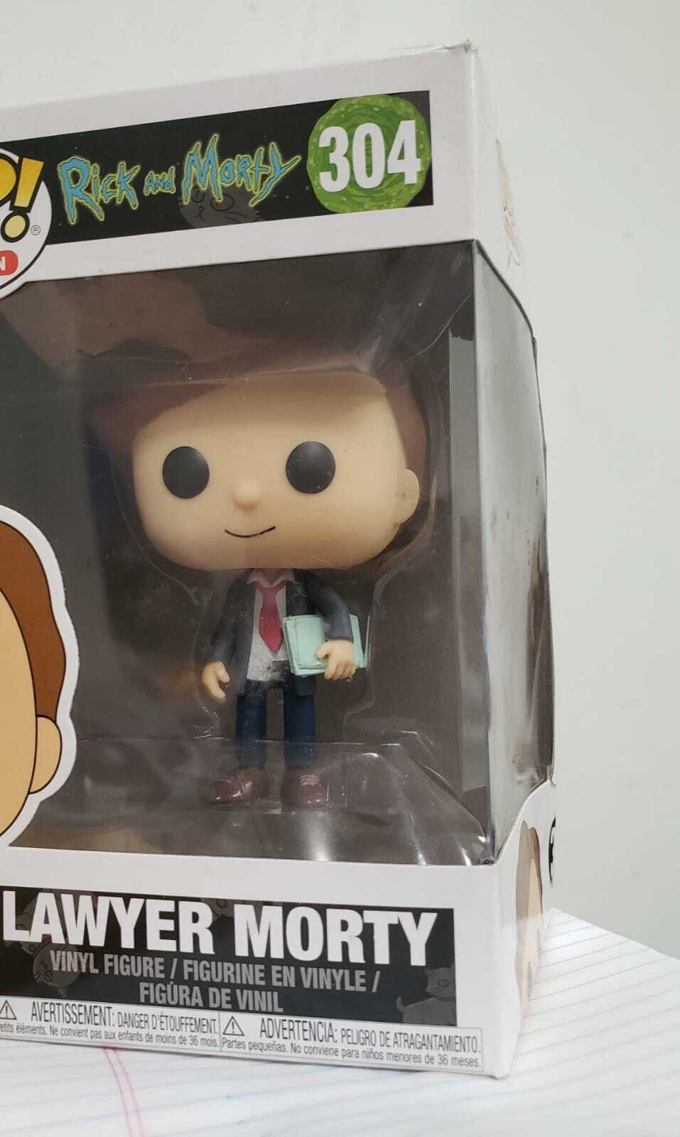 Funko Pop Animation Rick Lawyer Morty 
