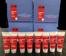 Neutrogena Stubborn Acne AM Treatment Benzoyl Peroxide Travel Size .3oz Lot x 16