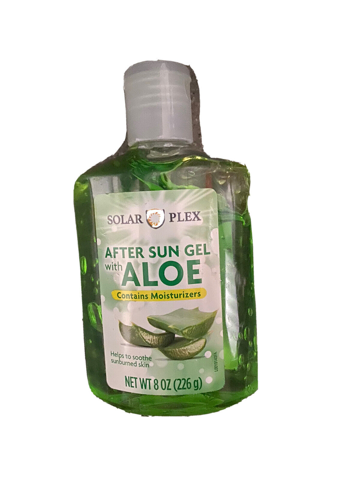 Solar Plex After Sun Gel With Aloe, 8 oz, with moisturizers