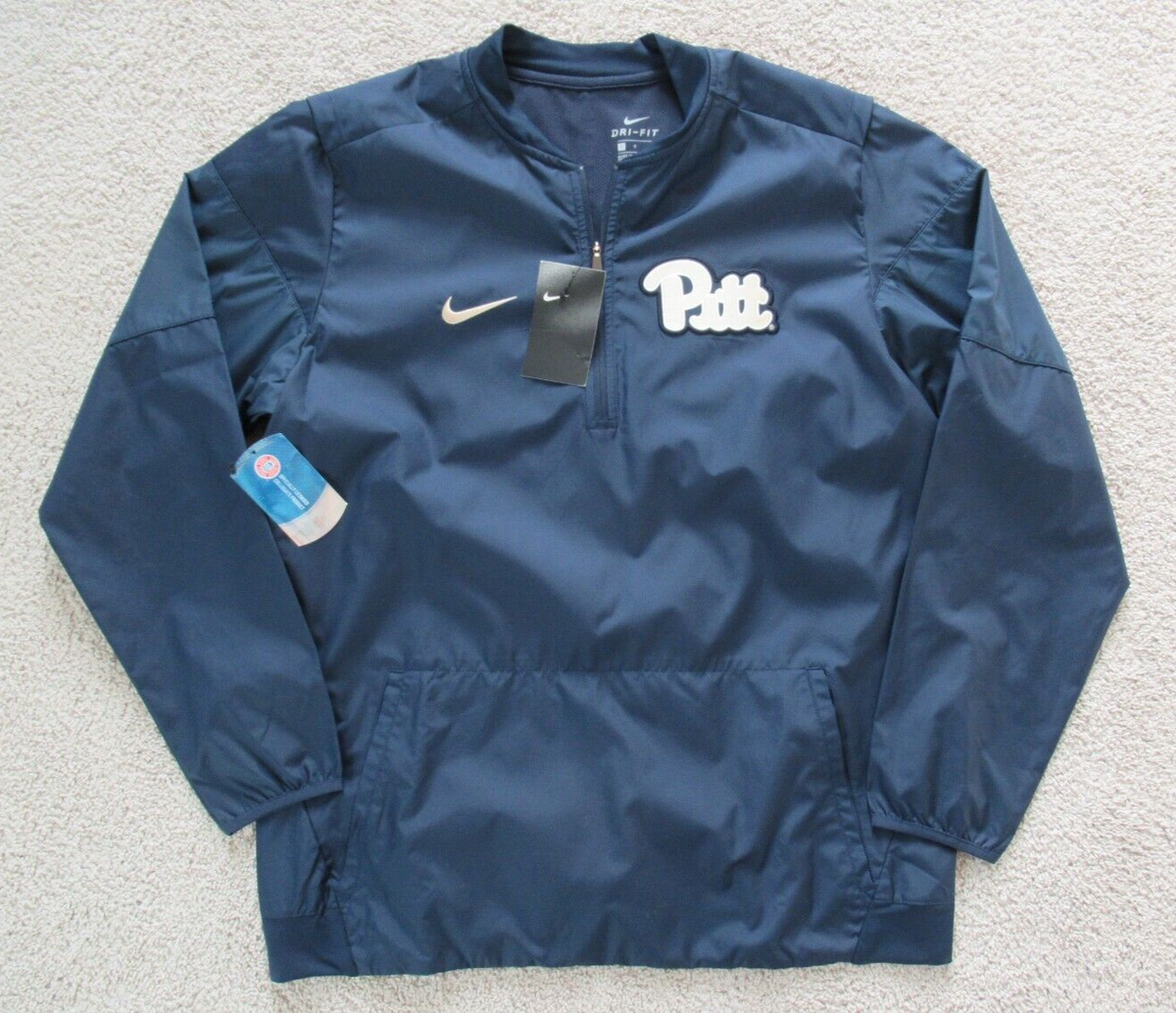 PITT Panthers Nike Dri Fit 1/4 Zip Vented Windbreaker Jacket