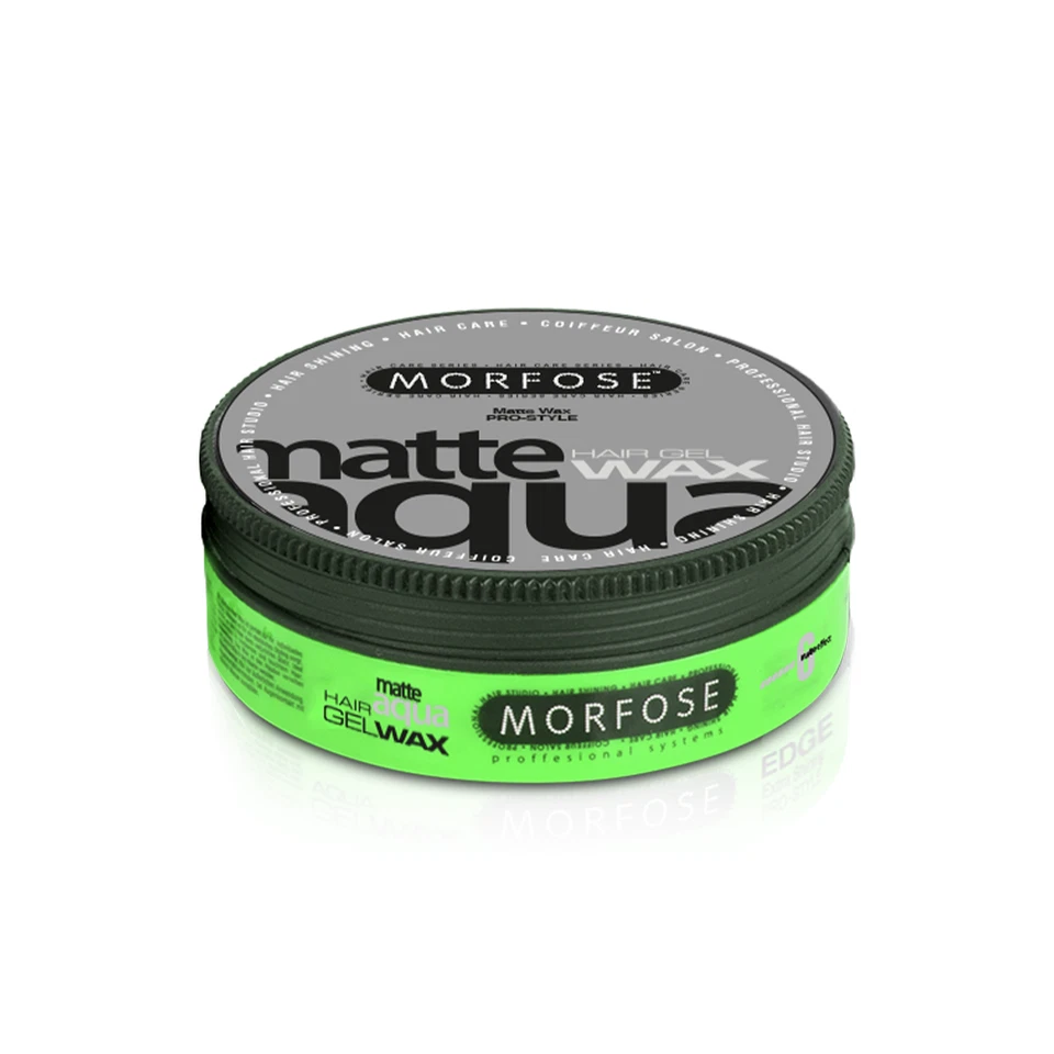 6 x Morfose Matte Hair Gel Wax 175ml Beach Look