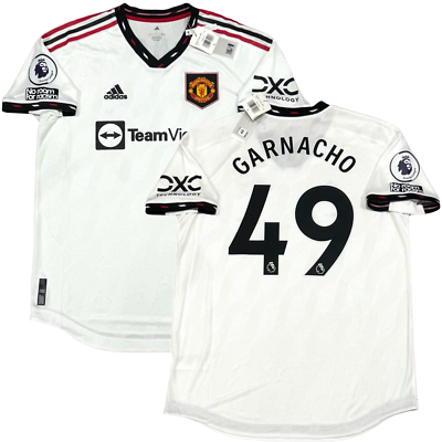 2022/23 Manchester United Authentic Away Jersey #49 Garnacho Large