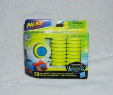 New Sealed NERF Vortex VTX 20 Disc Refill Round Ammo Bullets
